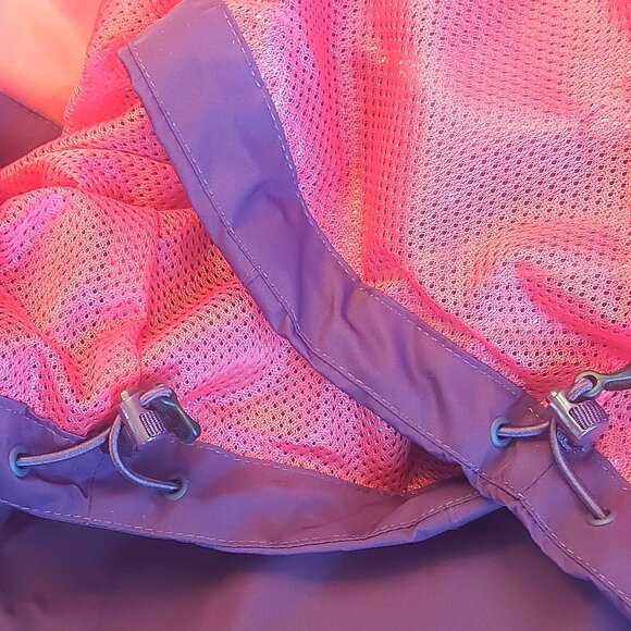 Woods Canatite Hooded Rain Jacket in Purple with Fuschia Lining - Size S - Picture 11 of 14